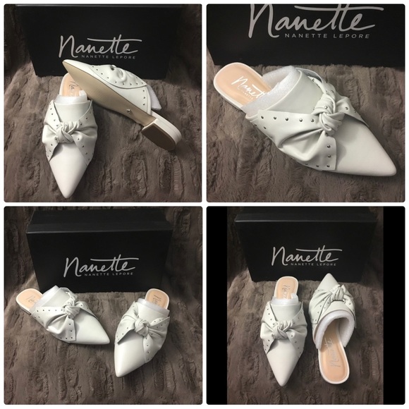 🚨Final Sale🚨!! NIB Nanette Lapore Leather Shoes Sz 6 - Picture 1 of 7